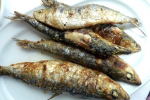 Sardines grillees - plat portugais
