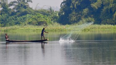 Peche au filet - safari photo