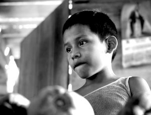 Enfant photo noir et blanc
