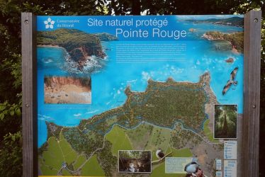 Itinéraire sentier pointe rouge