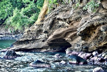 strates des falaises - anse a l'ane
