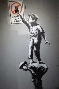 Graffiti de Banksy