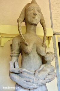 Statue bois - Bassam