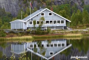 Maison reflet Norvege