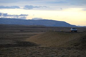 Voiture luniare Islande