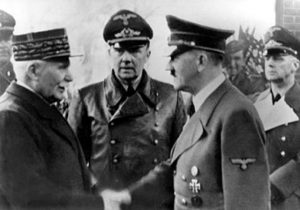 Petain Hitler